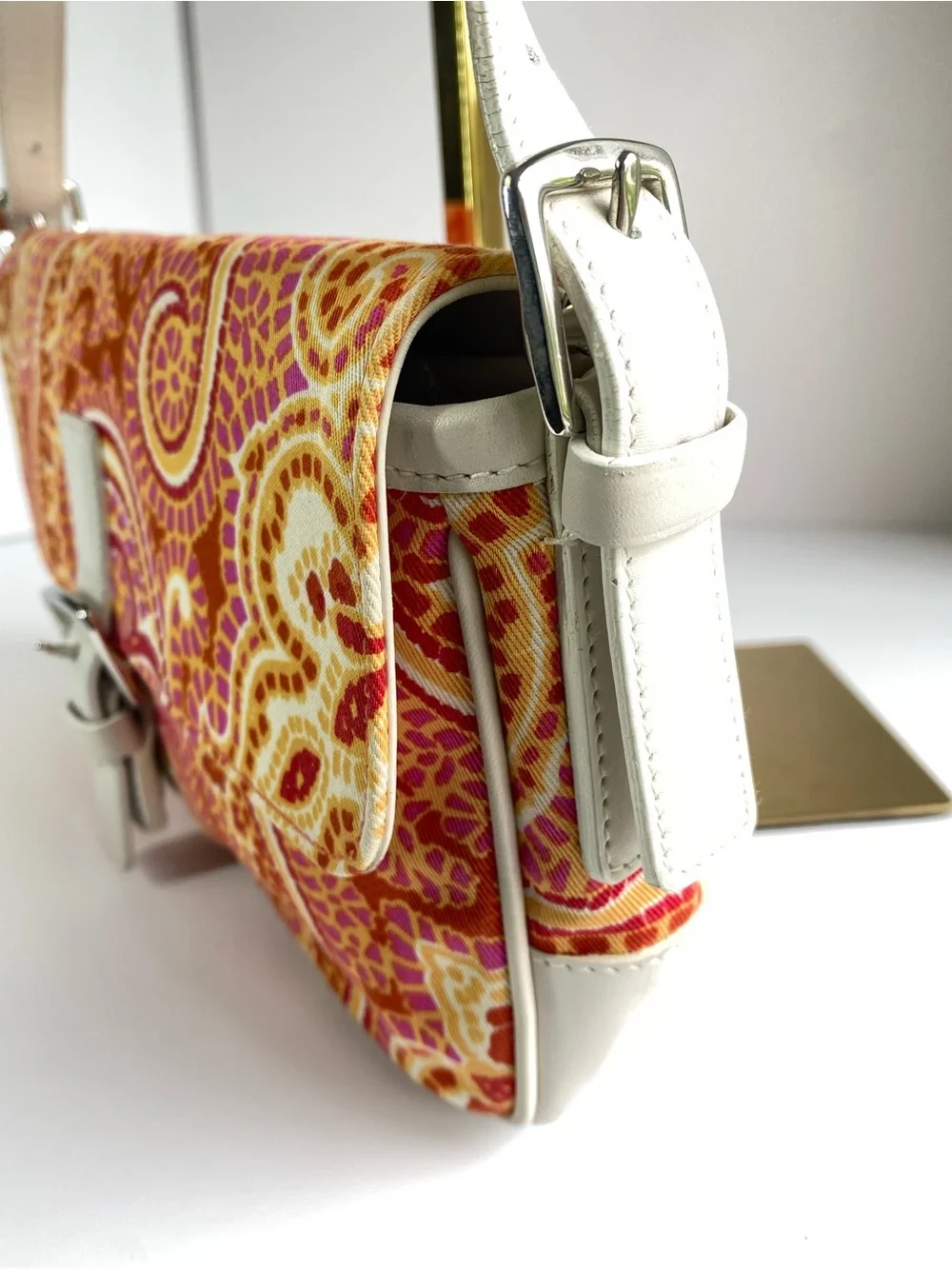 Coach Vintage Italian Paisley Shoulder Bag - Picture 7 of 17